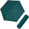 Doppler Mini Fiber Compact dámsky skladací dáždnik teal petrol