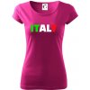 Italy Nápis - Dámske tričko Pure - 2XL ( Fuchsiová ) Italy Nápis - Dámske tričko Pure - 2XL ( Fuchsiová )