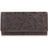 Paolo Peruzzi peňaženka z pravej kože hnedá dámska
