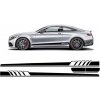 KITT Side Decals Sticker Vinyl suitable for Mercedes C-Class C205 Coupe A205 Cabriolet (2014-up) C63 Design Piano Black KITT Side Decals Sticker Vinyl suitable for Mercedes C-Class C205 Coupe A205 Cabriolet (2014-up) C63 Design Piano Black