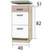 Nábytek PEGAS s.r.o. ECONO 8D - dolní Nábytek PEGAS s.r.o. ECONO 8D - dolní