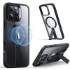 ESR Boost Flickstand Case HaloLock, Compatible with iPhone 16 Pro, Clear Black 1A7610201 ESR Boost Flickstand Case HaloLock, Compatible with iPhone 16 Pro, Clear Black 1A7610201