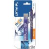 sada Roller FriXion Ball Clicker 0.7 a 3 ks náplne v modrej farbe - PILOT sada Roller FriXion Ball Clicker 0.7 a 3 ks náplne v modrej farbe - PILOT