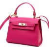 Dámska kožená kabelka Luka 19-17 MN magenta, taška cez rameno 23 x 19 x 12,5 cm Dámska kožená kabelka Luka 19-17 MN magenta, taška cez rameno 23 x 19 x 12,5 cm