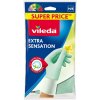 Rukavice Vileda Extra Sensation, M Rukavice Vileda Extra Sensation, M