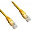 Datacom 15895 Patch cord UTP CAT6 0,25m žlutý Datacom 15895 Patch cord UTP CAT6 0,25m žlutý