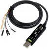 Waveshare Industrial USB TO TTL (D) Serial Cable, Original FT232RNL Chip, Multi Protection Circuits Waveshare Industrial USB TO TTL (D) Serial Cable, Original FT232RNL Chip, Multi Protection Circuits