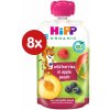 HiPP BIO Vrecko 100 % ovocie jablko broskyňa lesné ovocie 8 x 100g HiPP BIO Vrecko 100 % ovocie jablko broskyňa lesné ovocie 8 x 100g