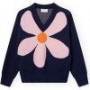 Compania Fantastica Svetre COMPAÑIA FANTÁSTICA Knit 10201 - Flowers Modrá Compania Fantastica Svetre COMPAÑIA FANTÁSTICA Knit 10201 - Flowers Modrá