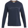 Icebreaker Men's Merino Central Classic LS T-Shirt Icebreaker, Midnight Navy 0A56S7401 pánské triko dloouhý rukáv