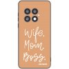 Picasee silikonový černý obal pro OnePlus 13 5G - Boss Mama Picasee silikonový černý obal pro OnePlus 13 5G - Boss Mama