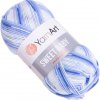 Pletacia vlna YarnArt SWEET BABY 900 modrá biela žltá Pletacia vlna YarnArt SWEET BABY 900 modrá biela žltá