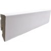 Soklová okrajová lišta 15x58mmMDF M101 BIELA 2,2m Soklová okrajová lišta 15x58mmMDF M101 BIELA 2,2m