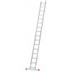 Hliníkový jednodielny oporný rebrík VENBOS HOBBY, 16 priečok, 4,5 m Hliníkový jednodielny oporný rebrík VENBOS HOBBY, 16 priečok, 4,5 m