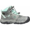 KEEN RIDGE FLEX MID WP YOUTH detská trekingová obuv 10016470KEN01 grey/blue tint 134