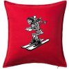 Ski kostra - Vankúš 50x50 - 50x50 - Vrátane výplne ( Červená ) Ski kostra - Vankúš 50x50 - 50x50 - Vrátane výplne ( Červená )