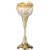 Jolipa Svietnik - kalich sklo zlatý 8 x 5,7 x 23 cm 45503 Jolipa Svietnik - kalich sklo zlatý 8 x 5,7 x 23 cm 45503