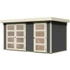 KARIBU HOLZTECHNIK Drevený domček KARIBU MÜHLENTRUP 1 (83540) terragrau LG3003 KARIBU HOLZTECHNIK Drevený domček KARIBU MÜHLENTRUP 1 (83540) terragrau LG3003