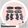 ZIMMERMANN Sada brzdovych platniciek kotucovej brzdy 24501.170.1 ZIMMERMANN Sada brzdovych platniciek kotucovej brzdy 24501.170.1