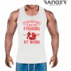 Pánske tielko RANGER® - motív Rybárčenie 01 Červená 3XL Pánske tielko RANGER® - motív Rybárčenie 01 Červená 3XL