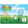 Raketky s košíkom a loptičkou Raketky s košíkom a loptičkou