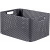 Curver Style L 43,6 x 23 x 32,6 cm svetlo sivý 03616-099 Curver Style L 43,6 x 23 x 32,6 cm svetlo sivý 03616-099