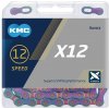 KMC X12 12-speed reťaz Aurora Blue KMC X12 12-speed reťaz Aurora Blue