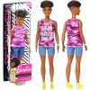 Bábika Barbie Mattel Fashionistas Módna kamarátka ružová kamufláž Bábika Barbie Mattel Fashionistas Módna kamarátka ružová kamufláž