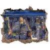 Fototapeta díra na zeď 3D New york letu vták 95x64 cm Fototapeta díra na zeď 3D New york letu vták 95x64 cm