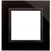 KONTAKT-SIMON S.A. Rámček 1 násobný sklenený lávová/antracit 96x92x10mm KONTAKT-SIMON S.A. Rámček 1 násobný sklenený lávová/antracit 96x92x10mm