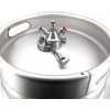 Viečko Ball Lock narážacia hlava na 2” Tri-Clover (Adaptér pre komerčné sudy) Viečko Ball Lock narážacia hlava na 2” Tri-Clover (Adaptér pre komerčné sudy)