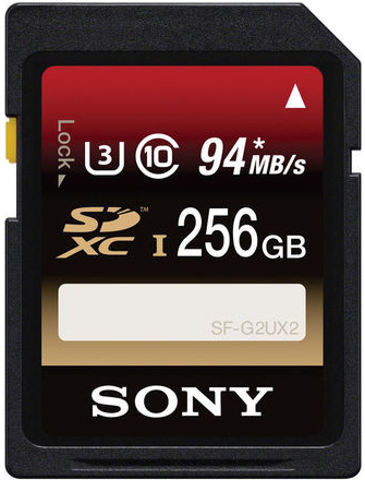 Sony SDXC UHS-I 256GB SFG2UX2