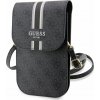 Púzdro Guess PU 4G Printed Stripes Phone Bag čierne Púzdro Guess PU 4G Printed Stripes Phone Bag čierne