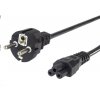 PremiumCord Kabel síťový 230V k notebooku 2m, trojlístek ''Mickey Mouse'', rovná zástrčka kpspu PremiumCord Kabel síťový 230V k notebooku 2m, trojlístek ''Mickey Mouse'', rovná zástrčka kpspu