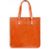 Eggo Malinowski kožená kabelka Oranžová Eggo Malinowski kožená kabelka Oranžová