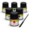 Heller Acrylic Color Set - Navy 6x12ml + Brush Heller Acrylic Color Set - Navy 6x12ml + Brush