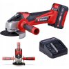 Akumulátorová uhlová brúska Einhell TC-AG 18/115 Li 18V + akumulátor + nabíjačka Akumulátorová uhlová brúska Einhell TC-AG 18/115 Li 18V + akumulátor + nabíjačka
