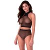 Passion BS116 fishnet súprava z trblietavej sieťoviny