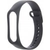 Náramok pre Xiaomi Mi Band 5/6, silikónový - čierny Náramok pre Xiaomi Mi Band 5/6, silikónový - čierny