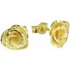GOLDIE Zlaté náušnice Ružička LEA632.TRB GOLDIE Zlaté náušnice Ružička LEA632.TRB