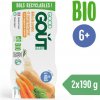 Good Gout BIO Pyré z maslovej tekvice a mrkvy (2x190 g) Good Gout BIO Pyré z maslovej tekvice a mrkvy (2x190 g)
