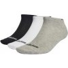 adidas Performance adidas Thin Linear Low-Cut Socks 3 Pairs Šedá