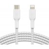 Belkin CAA004bt1MWH USB-C to Lightning, 1m, bílý Belkin CAA004bt1MWH USB-C to Lightning, 1m, bílý