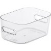 Smartstore Úložný box, plastový, 0,6 l, Compact XS priehľadný