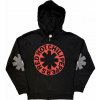 Red Hot Chili Peppers Asterisk Circle Black L Mikina Red Hot Chili Peppers Asterisk Circle Black L Mikina