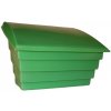 Plastovenadoby.sk - nádoba na posypový materiál hranatá 250l - Zelená Plastovenadoby.sk - nádoba na posypový materiál hranatá 250l - Zelená
