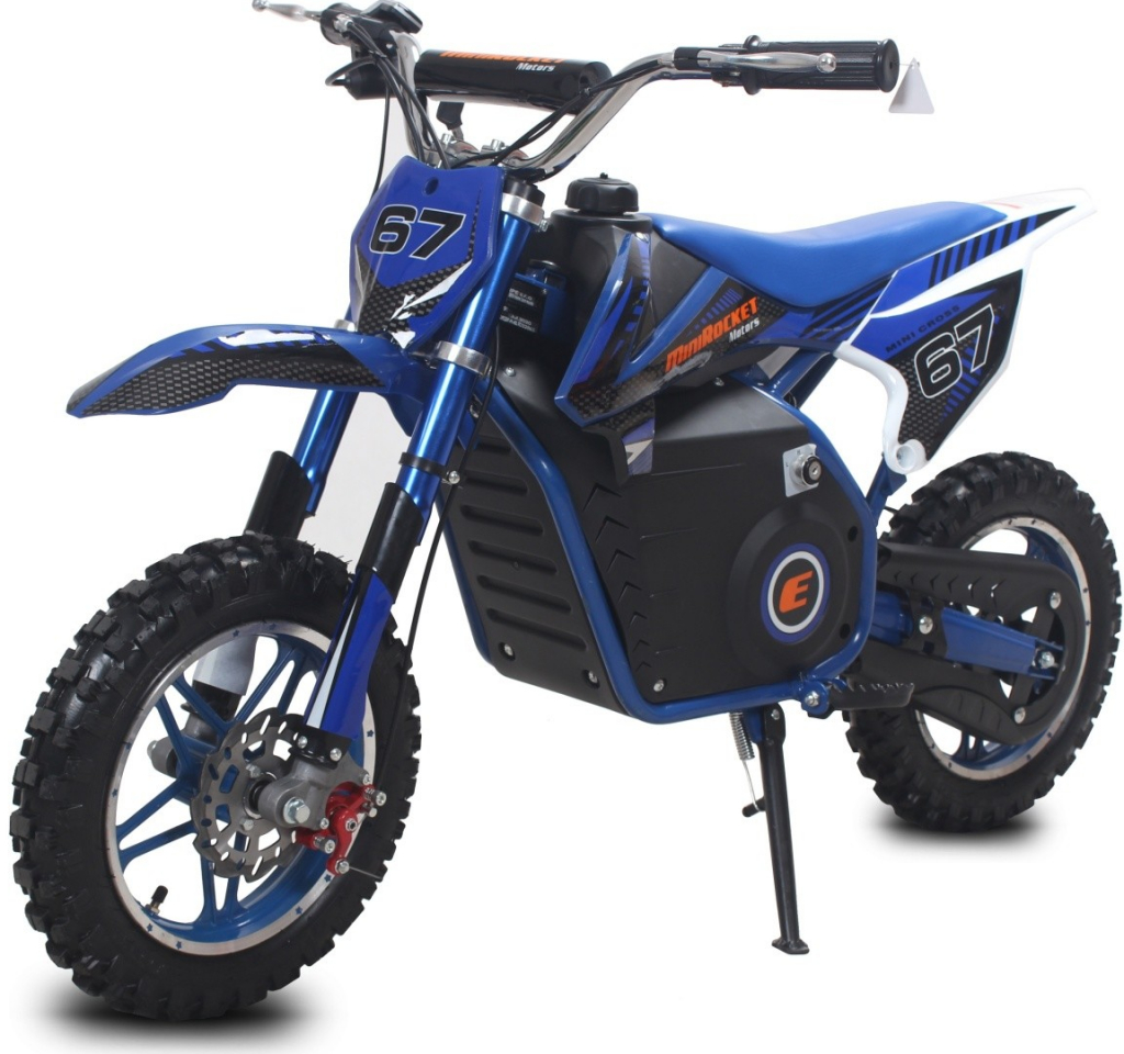 MiniRocket akumulátorová motorka Viper 1000W modrá