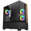 Cooler Master case Elite 690 Wood, ATX, Průhledná bočnice, 3x 120mm ARGB Fan, Černá E690-KHNN-S00 Cooler Master case Elite 690 Wood, ATX, Průhledná bočnice, 3x 120mm ARGB Fan, Černá E690-KHNN-S00