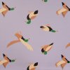 Strima French Terry Print - Ducks, Dusty Lilac Strima French Terry Print - Ducks, Dusty Lilac