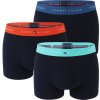 TOMMY HILFIGER - boxerky 3PACK signature cotton essentials black / blue & jade green waist-M (77-88 cm) TOMMY HILFIGER - boxerky 3PACK signature cotton essentials black / blue & jade green waist-M (77-88 cm)